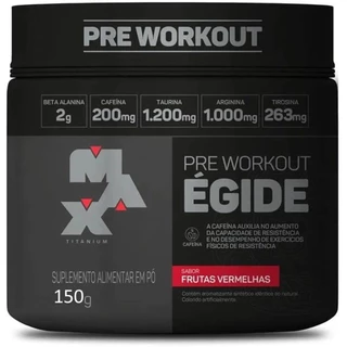 Pré Treino Max Titanium Égide - 150g (todos os sabores)