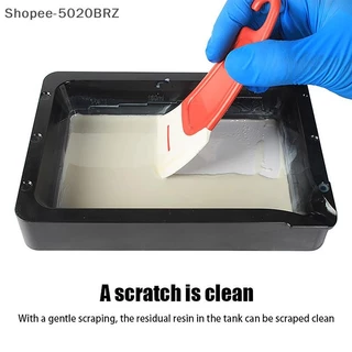 [THEBR] Acessórios Para Impressora De Resina 3D Espátula De Silicone De 2 Unidades Remoção De Impressão 3D : Uma Ferrame