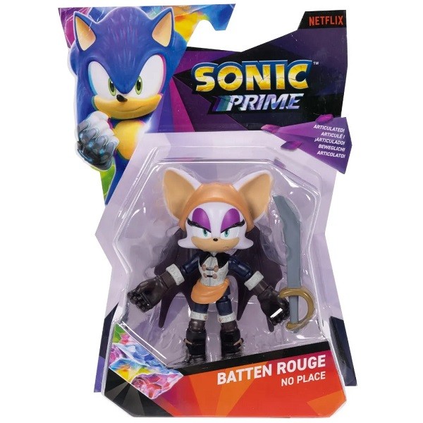 Boneco Articulado Batten Rouge de 7CM Sonic Prime SUNNY 4236 | Shopee ...