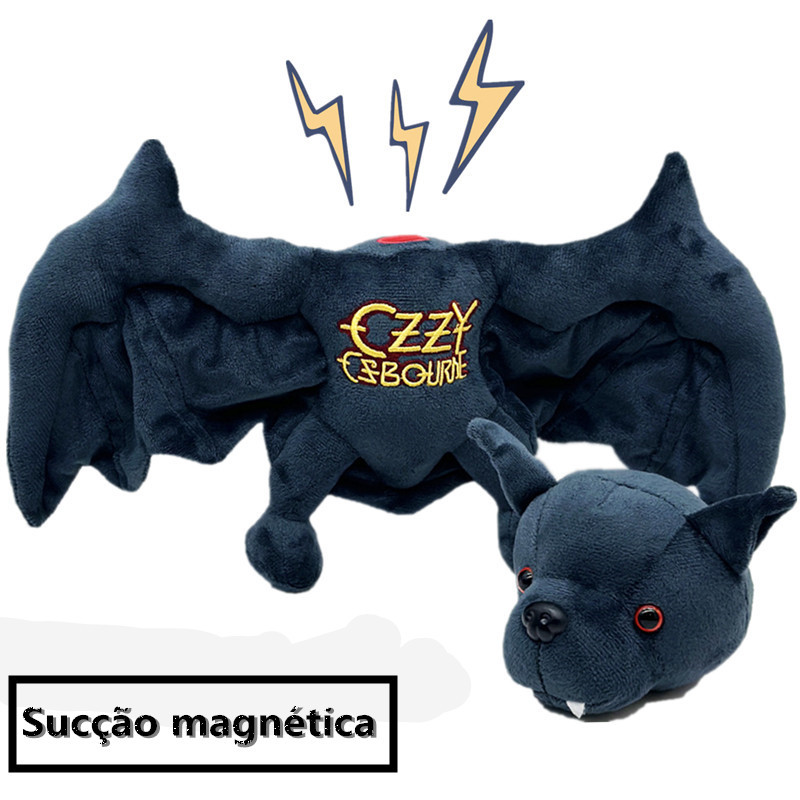 Ozzy De Pelúcia, 25 cm Boneco De Pelúcia/Ozzy Osbourne Morcego