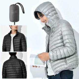 Homens De Jaqueta À Prova De Vento Casacos Quentes E Respiráveis Finos Elegantes De Inverno