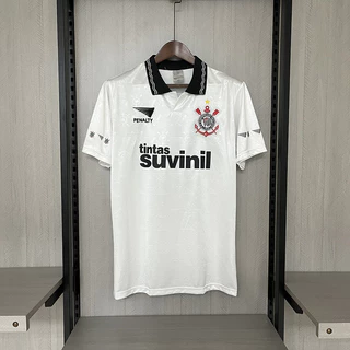 Camisa de Futebol 1997 F-G Men Retro Camiseta Esportiva Home Branca