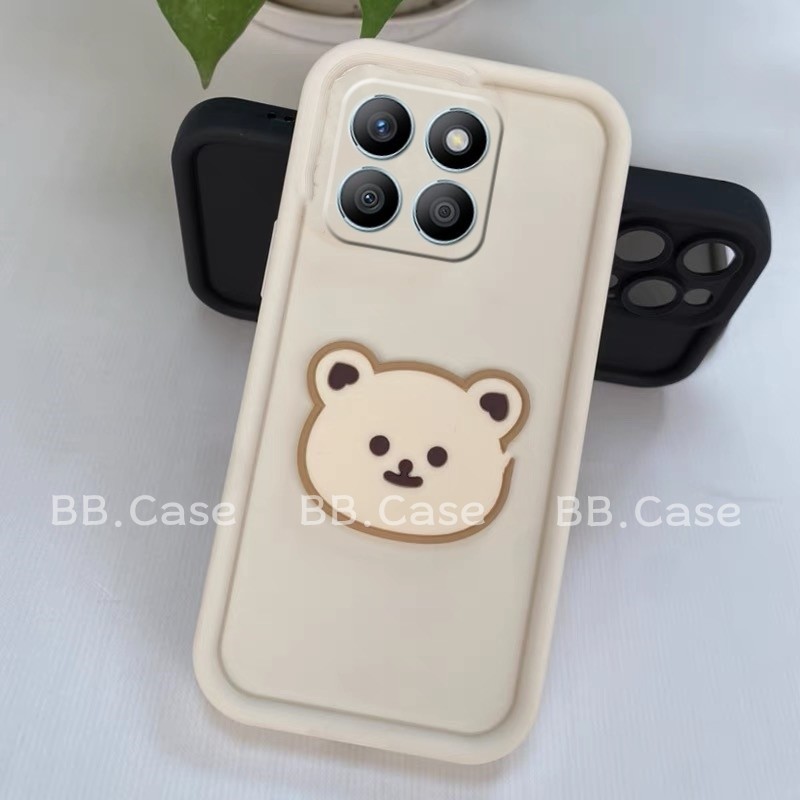 SEAHAI Cover per HONOR X7c / HONOR 200 Smart 5G, Ultra Sottile Morbida Silicone Gel Custodia con Design di Protezione Fotocamera Addensato, Elegante Antiurto TPU Bumper Case - Azzurro