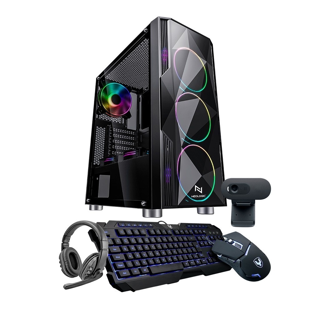 KIT PC GAMER INTEL I5 10400F 16GB RTX 3060 12GB SSD 240GB HD 1TB 600W ...