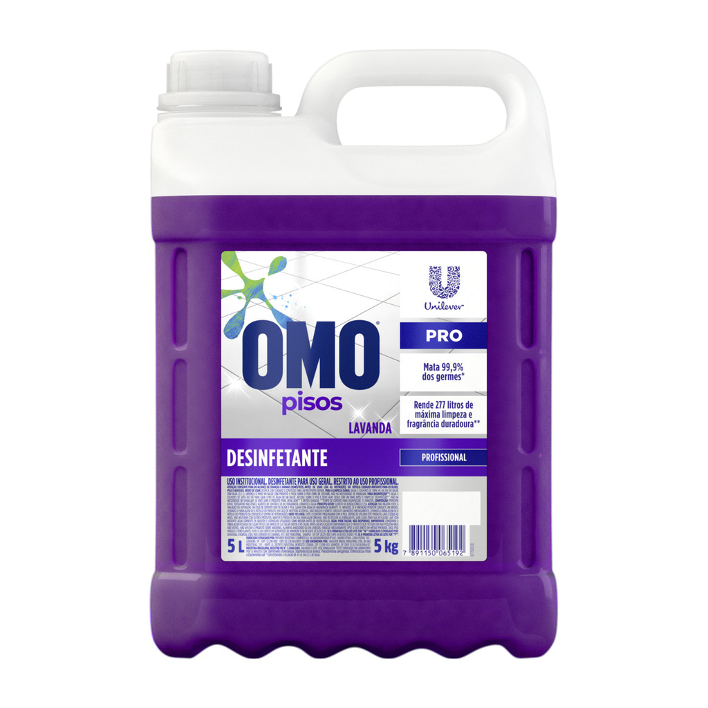OMOiKOMANDY  5個 Limpador de Pisos Lavanda 5L Omo | Shopee Brasil