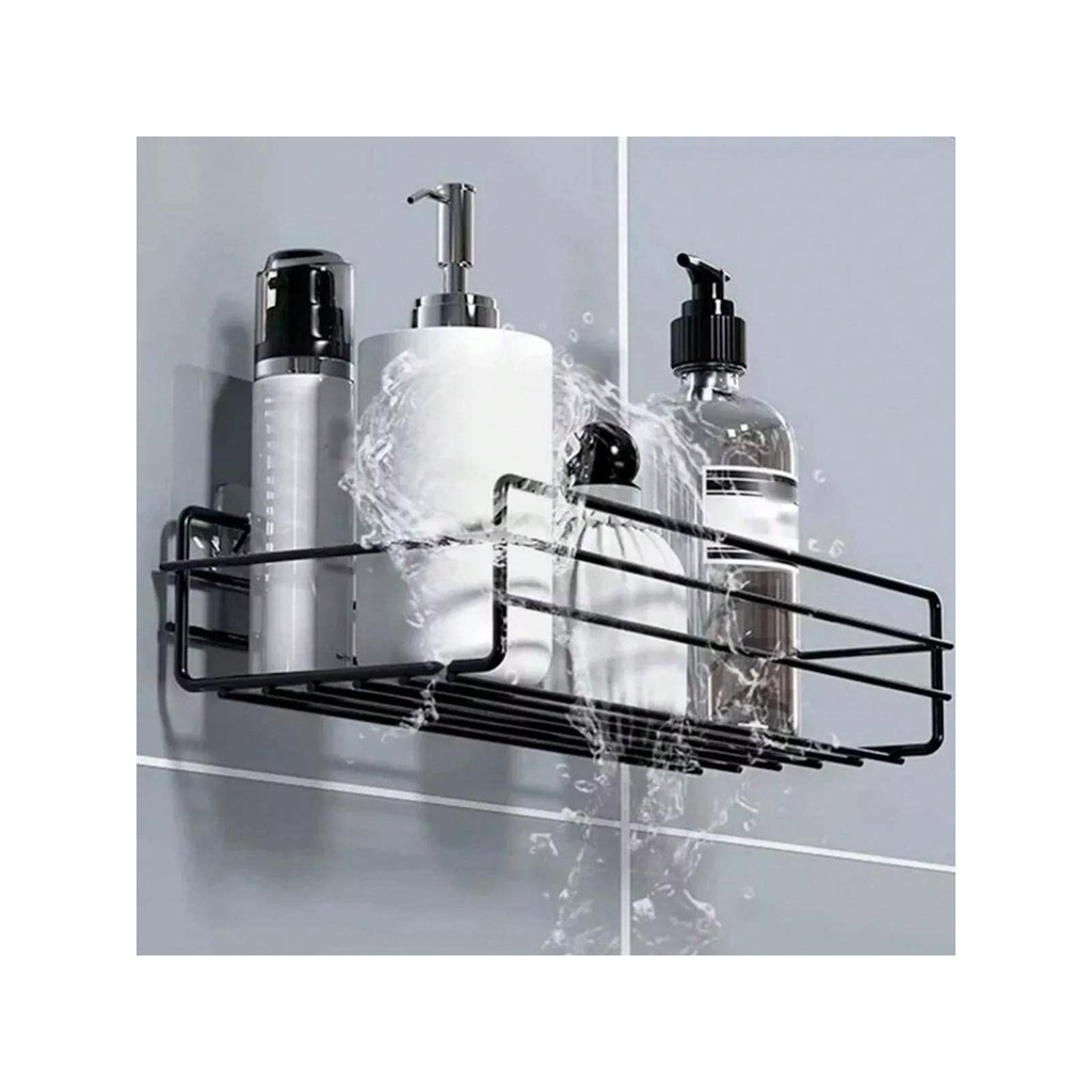 Suporte De Shampoo Organizador Prateleiras De Banheiro Sem Furo Premium ...
