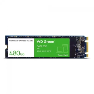 SSD WD Green 480GB, M.2 SATA III, Leitura 545MBs e Gravação 465MBs, WDS480G3G0B