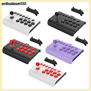 DGJ Arcade Fight Stick Game Fighting Joystick Com Função Macro Compatível Para PC/Android/ios/Switch/Street