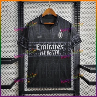 Camisa da equipe masculina 23/24 Futebol Preto AML