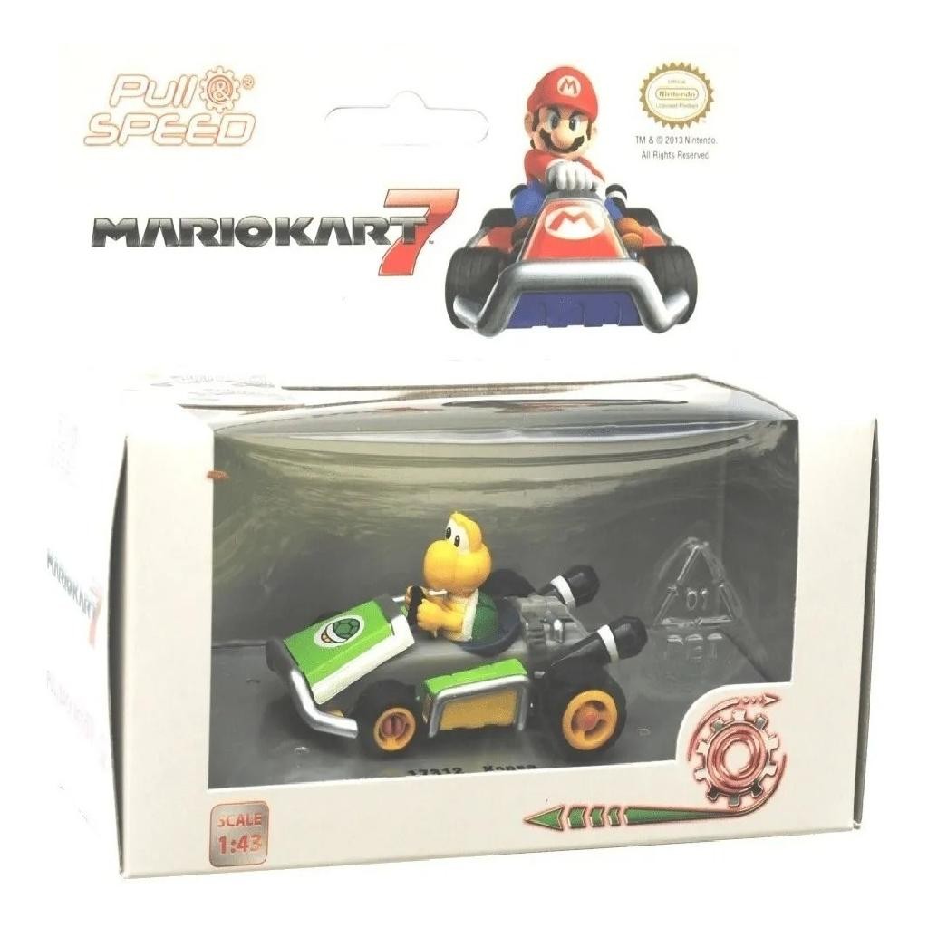 Koopa Kart 7 Pull Speed Com Fricção Scale 1:43 Nintendo | Shopee Brasil