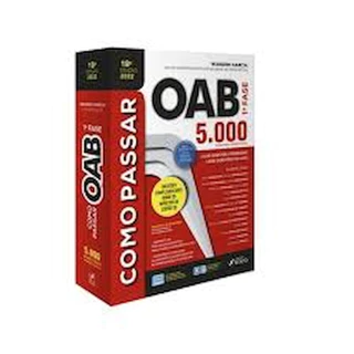 Como Passar OAB 1a fase 5.000 questões comentadas autor Wander garcia