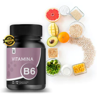 Vitamina B6 Piridoxina 60caps Envio Imediato em Oferta na Shopee