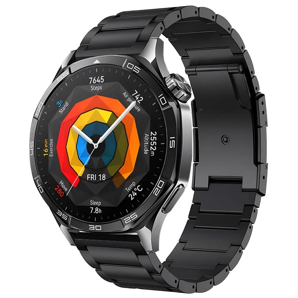 Pulseira De Titânio De 20mm 22mm Para HUAWEI WATCH GT 5 Pro 4 3 2