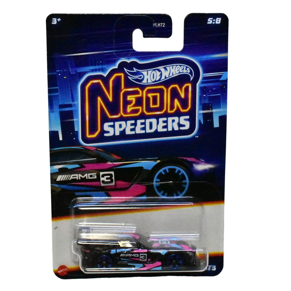 HOT WHEELS - NEON SPEEDERS - 2024 - '16 MERCEDES AMG GT3 - 5/8