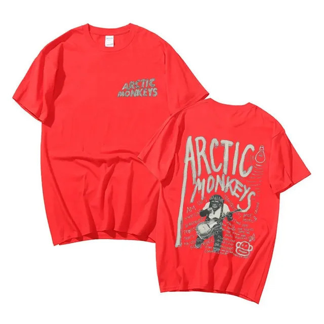 Camiseta T-Shirt Básica Arctic Monkeys Rock Hip Hop Música Camisa
