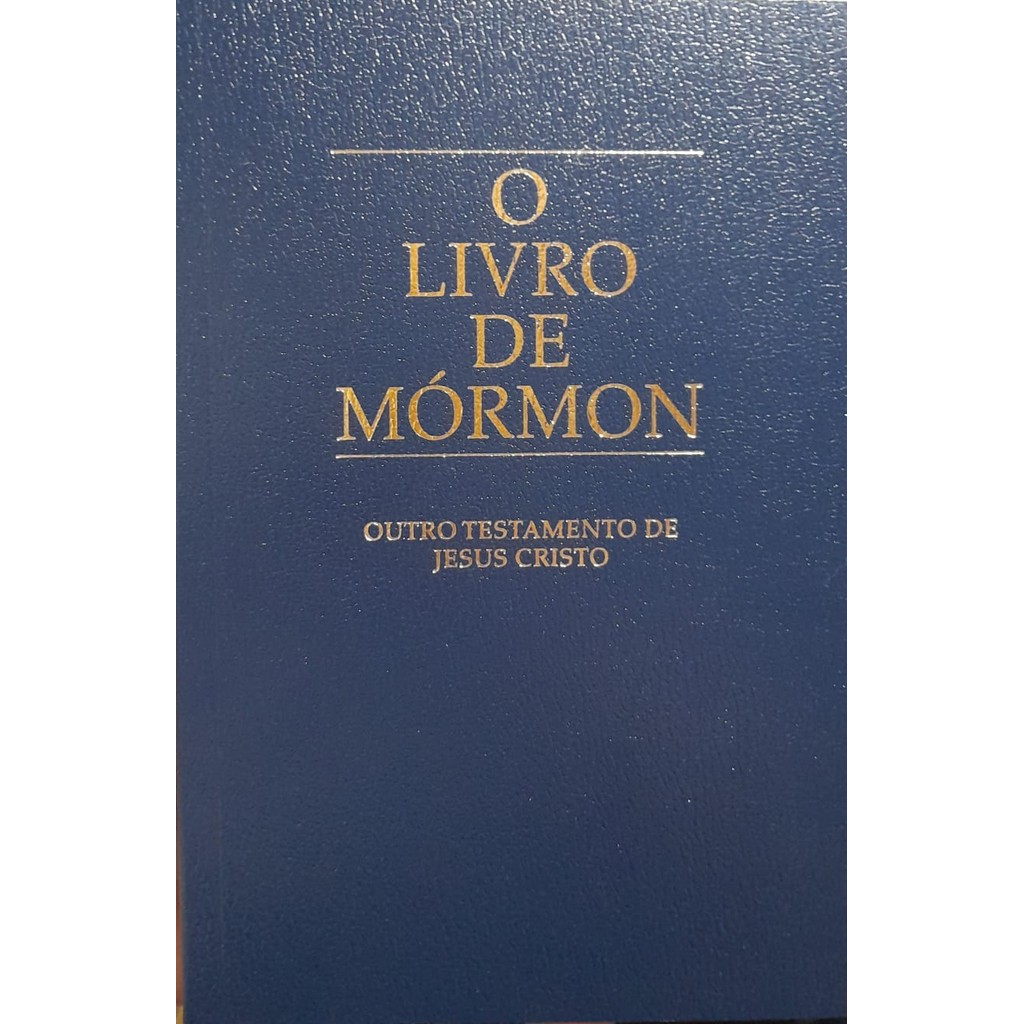 O Livro De Mormon - Outro Testamento De Jesus Cristo de Mormon | Shopee ...