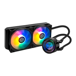 Water Cooler TGT Spartel V2, Rainbow, 240mm, Preto, TGT-SPLV240-BK01 em Oferta na Shopee