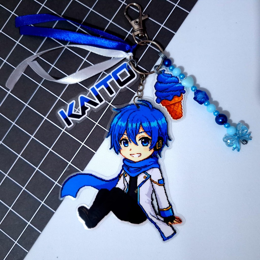 Chaveiro Plastificado Kaito Vocaloid | Shopee Brasil