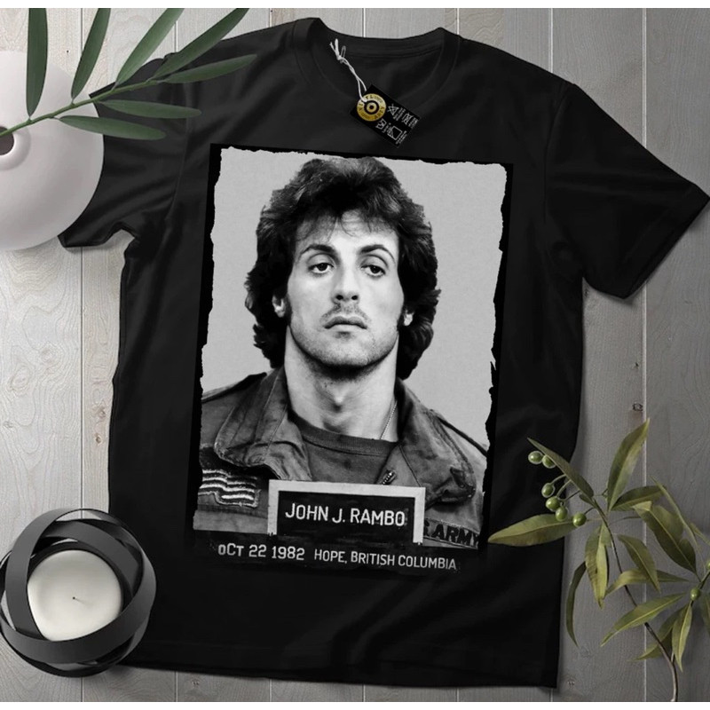 Camiseta John Rambo - Sylvester Stallone Envio Rápido 2025 33 | Shopee ...