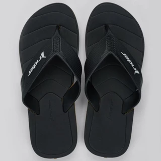Chinelo Rider Pulse Masculino - Preto e Bege
