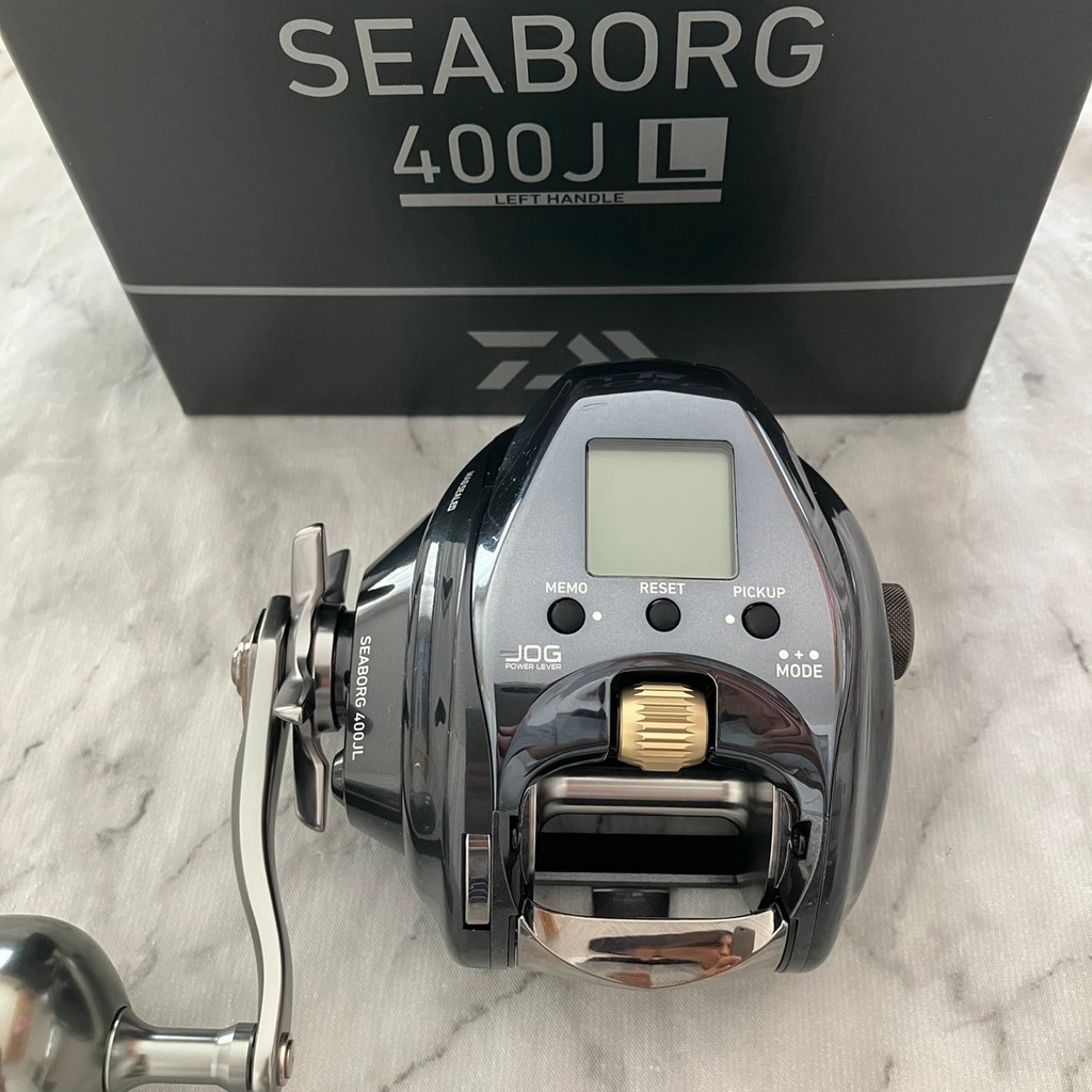Carretel De Pesca Elétrico DAIWA Seaborg Série 400 | Shopee Brasil