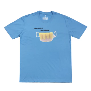 Camiseta Charlie Brown Jr Bocas Ordinárias Discografia Original Algodão Oversize Azul em Oferta na Shopee