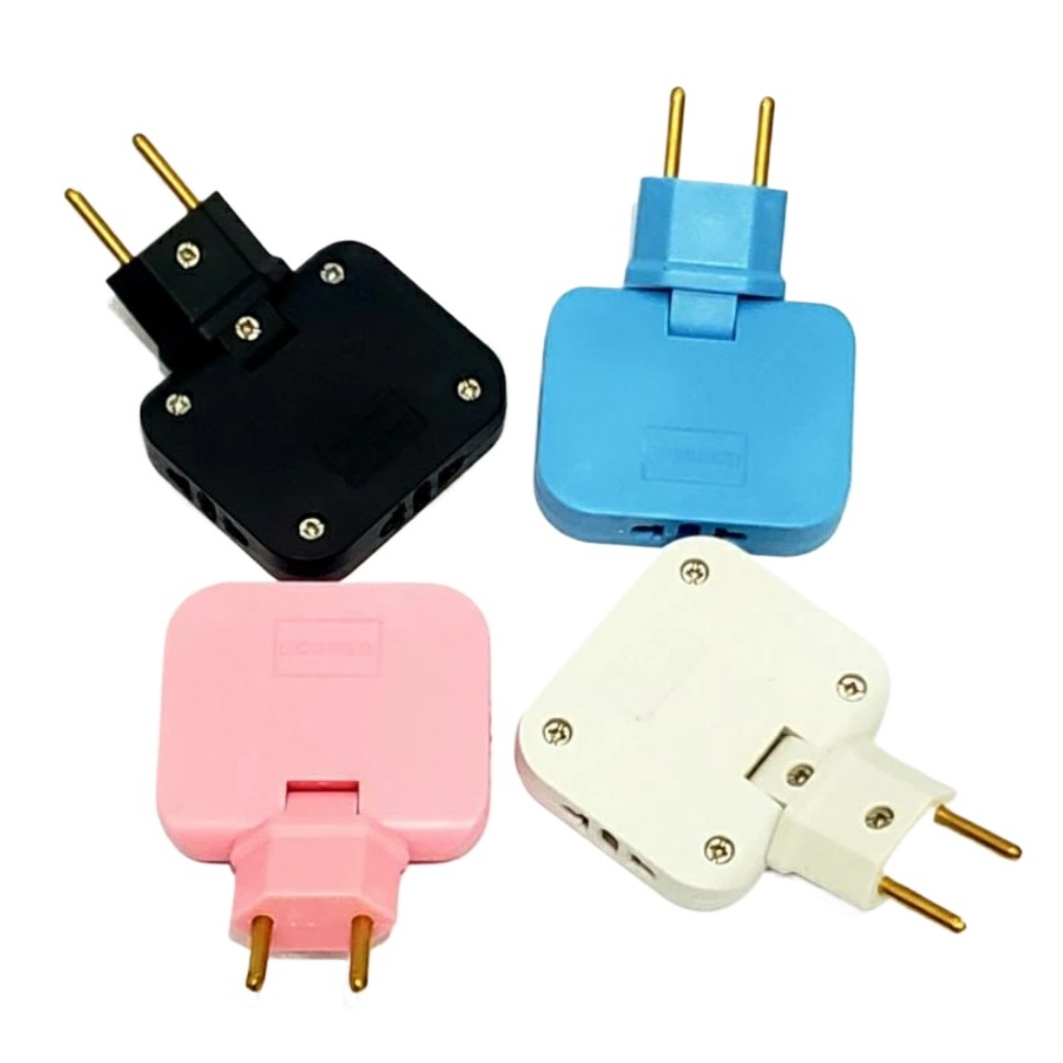 Conector De Extensão Portátil Universal Eu Plug Carregador Rápido Transformador Conversor De Tomada