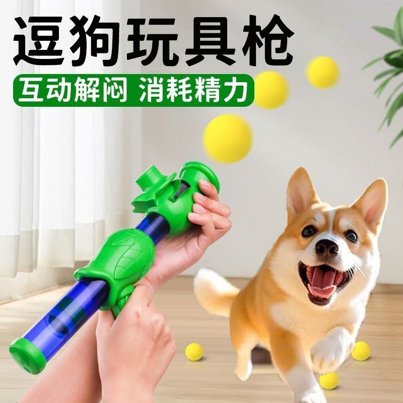 Lançador de bolas de brinquedo, cão self-hi, aliviar o tédio, provocar ...