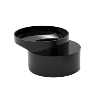 Bolsa Preta Excêntrica Para Ajuste Vaso Sanitário 100mm