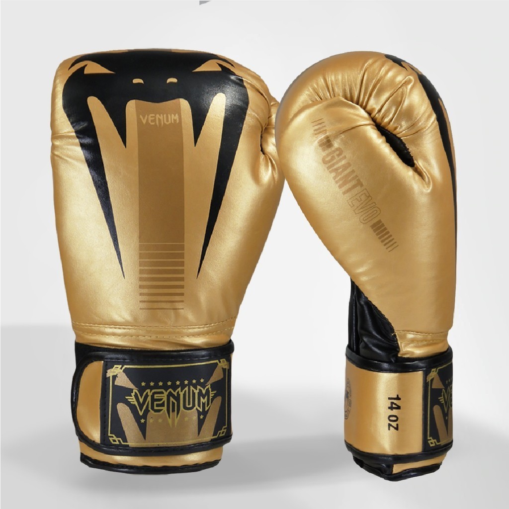 Luva Venum Giant Evo Pro Gold - Unissex | Shopee Brasil