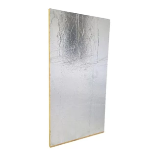 Placa Lã de Vidro Aluminizado 1 Faces 1200x600x25 mm - 30kg/m3 - 1 Unidade 0,72m2