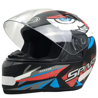 Capacete Fechado Moto Ebf New Spark Dragon Esportivo Com Narigueira Feminino e Maculino