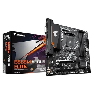Placa Mae Gigabyte B550M Aorus Elite DDR4 Socket AM4 Chipset AMD B550