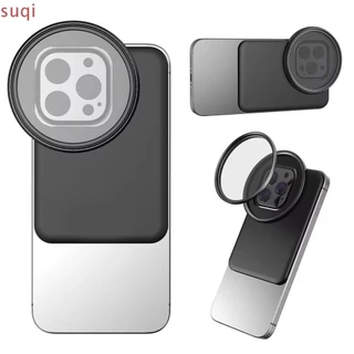 SUQI Adaptador De Filtro De Telefone , Câmera Ultra-Fino De 67mm Suporte Acessórios De Fotografia De Liberação Rápida Lente Para 15 14 13 12 Max