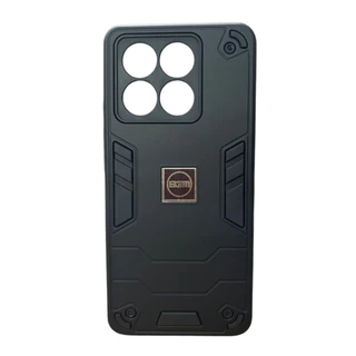 Capa Case Armadura Resistente BGM Preta Para Poco X6 Pro