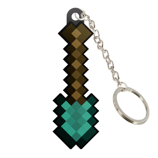 Chaveiro MDF - Pixel Pá