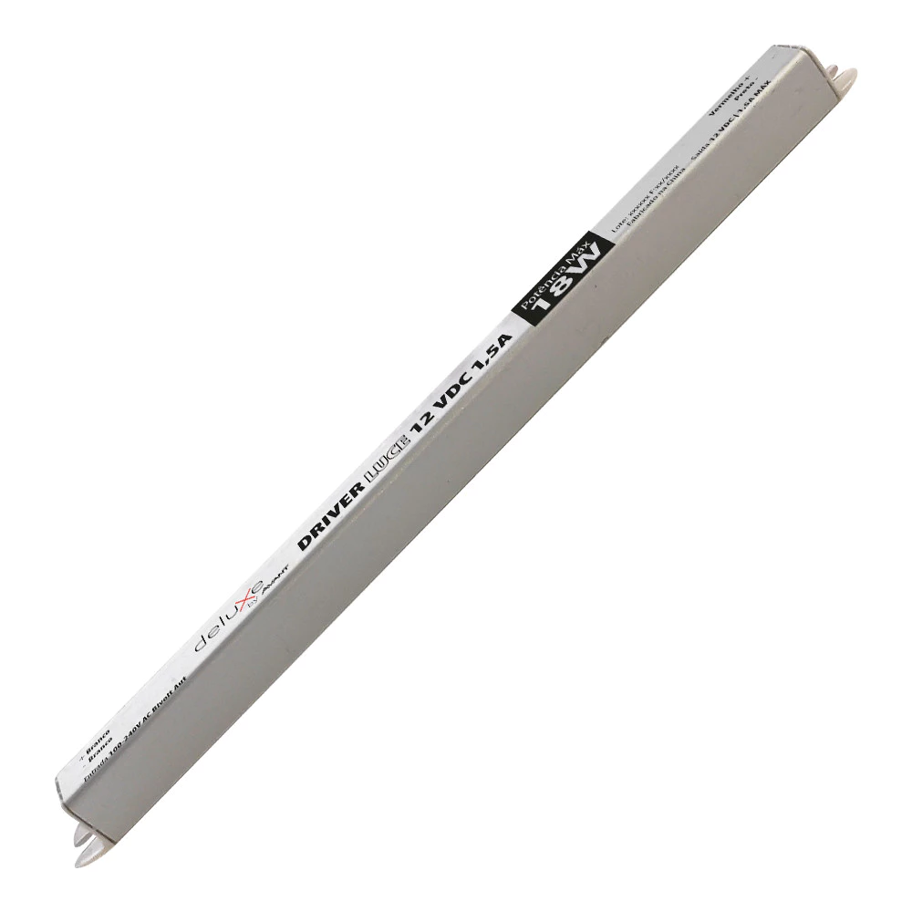 Fonte Driver Slim 1,5a 12v 18w Bivolt Deluxe