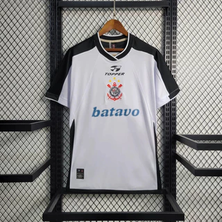 200000 Camisa De Futebol Retrô Do Lar Corínthians Tamanho S-4XLThai Versão 1 : 1 SNIY