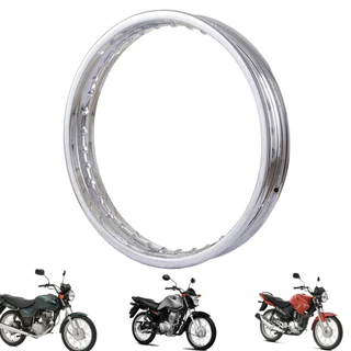 Aro Roda Traseira 18 CG Titan 150 / Fan 125 / YBR 125 - Pro Tork