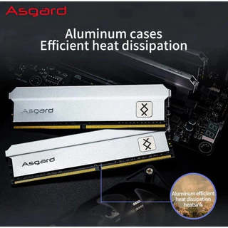 Memória Ram Asgard Freyr T3 8gb 3200mhz Ddr4 Cl16 Prateado