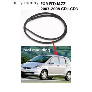 HYS Tira De Moldagem De Borracha Para Teto De Carro , Fita À Prova D'água De Vedação HONDA JAZZ SAA 2003 ~ 2008 GD1 GD3 74306-003 74316