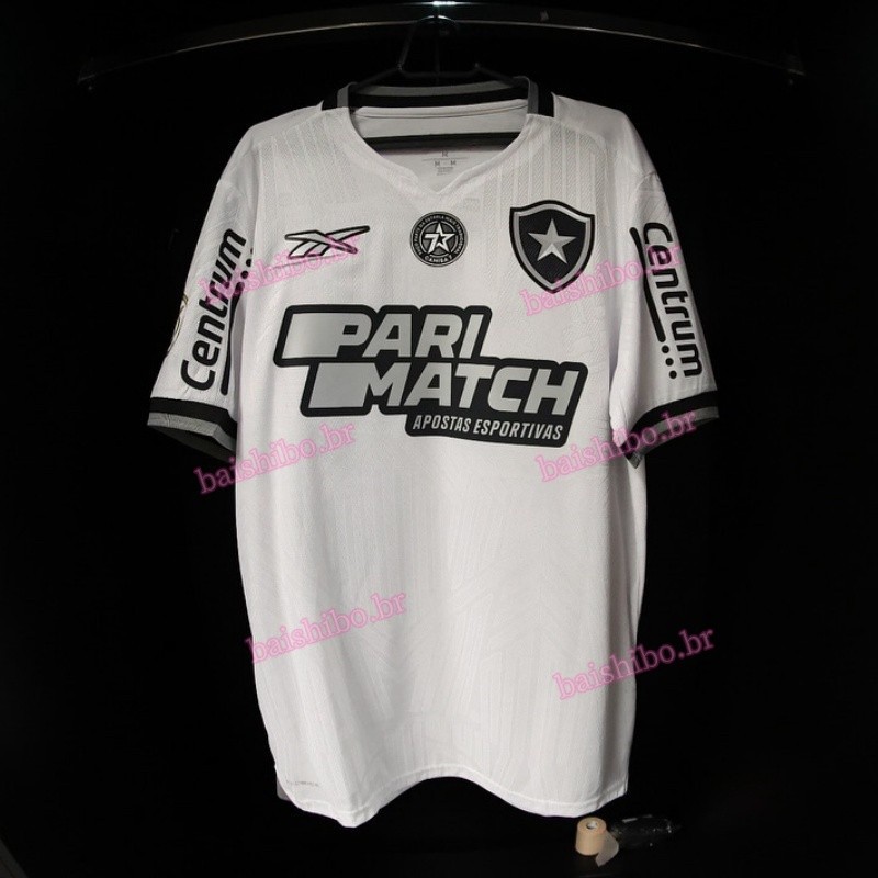 24/25 Camisa de time Masculina branca Third Botafogo camisa7 patch