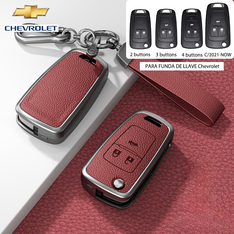 Capa Para Chave De Carro Chevrolet Adequada Onix/Cruze/Cobalt/S10/Spin ...