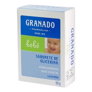 Sabonete Em Barra Granado Bebê Lavanda 90G