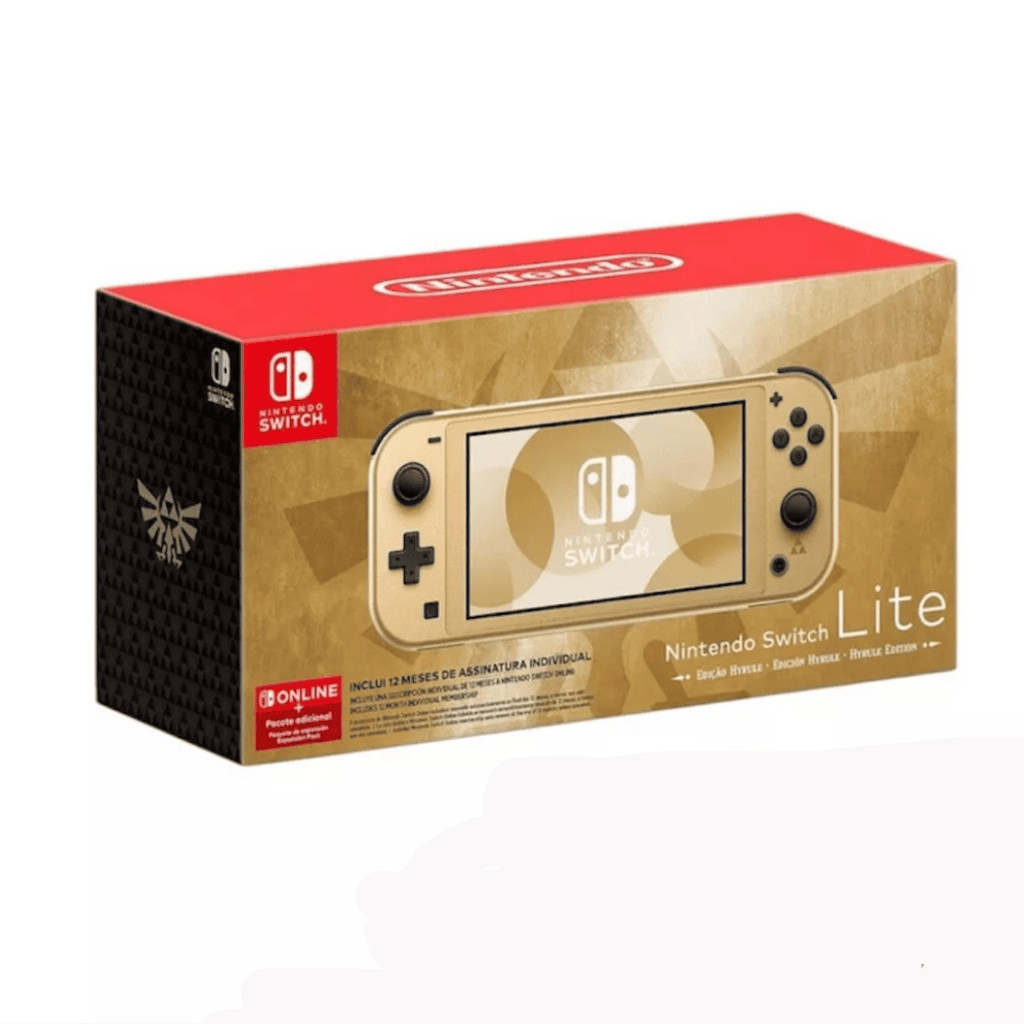 Nintendo Switch Lite Desbloqueado Novo + Cartão c/ Jogos 128gb