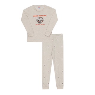 Pijama Inverno Ribana Infantil Menina Margarida - Caramell Kids em Oferta na Shopee