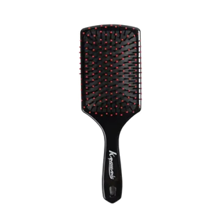 Escova Raquete Desembaraçadora Cabelo Longo Curto Base Almofadada Uso Profissional Sem Puxar Quebrar