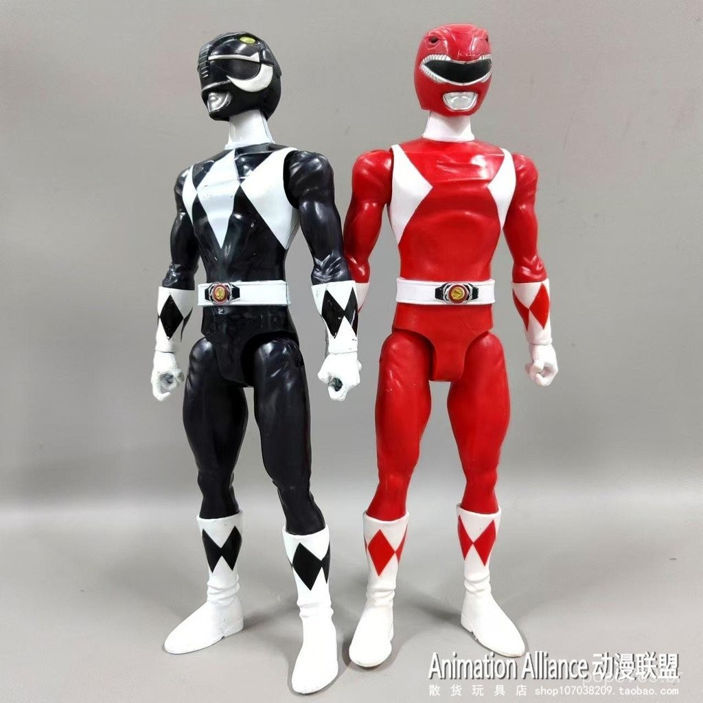 Bonecos de Ação Dino Rangers Power Rangers Ranger Vermelho Ranger Negro ...