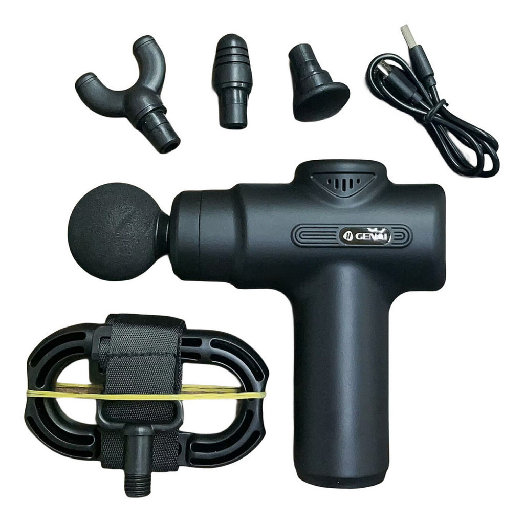 Mini Massageador Portátil Profissional Muscular 6 Velocidade