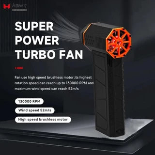 ✨ Estoque Pronto 130000RPM Turbo Blower Jet Fan Turbofan Violento Motor Sem Escovas USB Recarregável